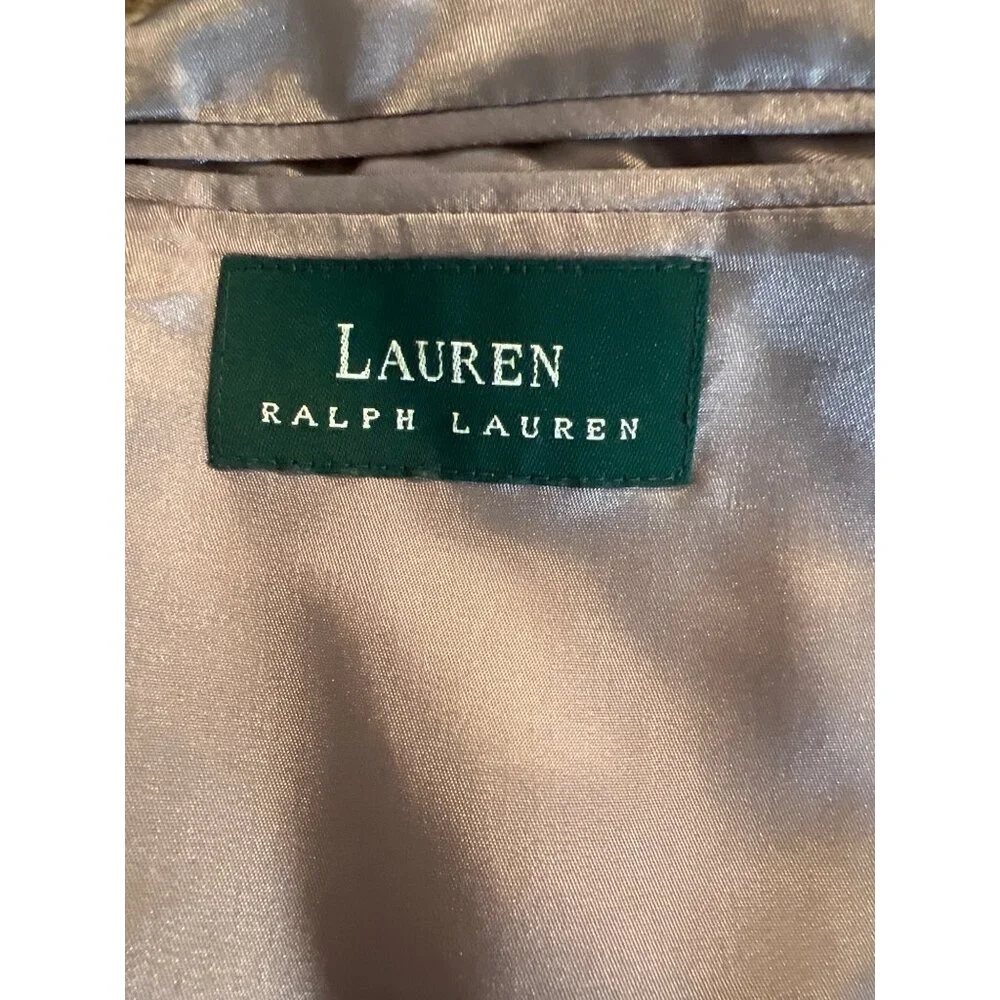 Men's Lauren Ralph Lauren size‎ 46R tan corduroy blazer jacket